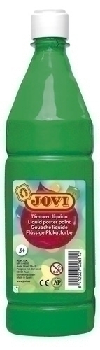 Tempera Jovi Liquida 1000 Ml (Botella) Verd Mitjà