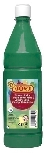 Tempera Jovi Liquida 1000 Ml (Botella) Verd Fosc