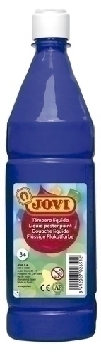 Tempera Jovi Liquida 1000 Ml (Botella) Blau Ultra