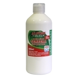 Tempera Alpino Liquida 500 Ml (Ampolla) Blanc
