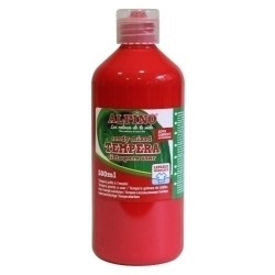 Tempera Alpino Liquida 500 Ml (Botella) Vermell