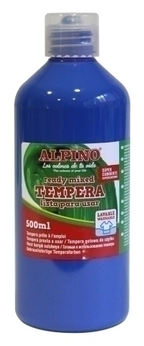 Tempera Alpino Liquida 500 Ml (Botella) Blau Ultramar