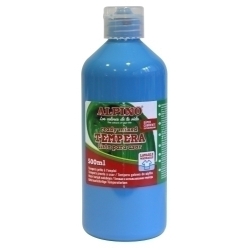 Tempera Alpino Liquida 500 Ml (Botella) Blau Cyan