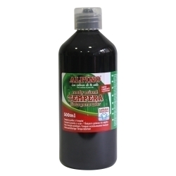 Tempera Alpino Liquida 500 Ml (Ampolla) Negre