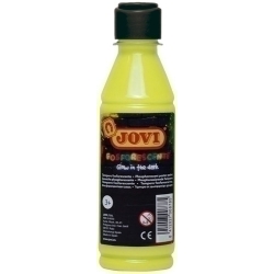 Tempera Jovi Liquida Fosforescent 250 Ml (Botella) Groc
