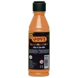 Tempera Jovi Liquida Fosforescent 250 Ml (Botella) Taronja
