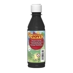 Tempera Jovi Liquida 250 Ml (Ampolla) Negre