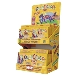 Tempera Instant Solida Playcolor One 10Gr. Expositor De 144 (12 Estoigs De 6 Colors I 6 Estoigs De 1