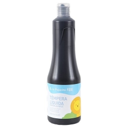 Tempera La Pajarita Liquida 500 Ml (Ampolla) Negre Tl-12