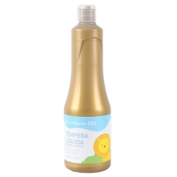 Tempera La Pajarita Liquida 500 Ml (Ampolla) Metalitzada Or Tl-13