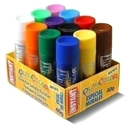 Tempera Solida Playcolor Mural 40Gr. Safata de 12 colors