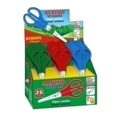 Tisores Escolars Clipper Expositor De 25