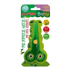 Tisores Escolars Alpino Baby 12 Cm. Blister De 1