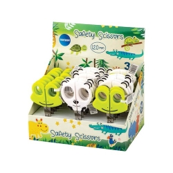 Tijeras Escolares Centrum 12 Cm. Surtida Expositor De 24