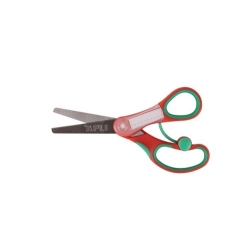 Tisores Escolars Apli 13,5Cm. Nom Vermella