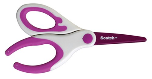 Tisores Escolar Scotch Acer Inoxidable Fulla 20 Cm. Rosa