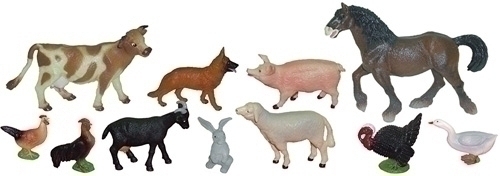 Pot Amb Nansa 11 Figures Animals Granja + Guia Didàctica