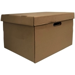 Contenidor D'Arxius Olef Itqueda (L: 412 X An: 383 X Al: 273Mm) Kraft Per a 4 Arxivadors Mida Fº Amb