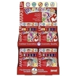Maquillatge Playcolor Make Up Pocket De 5 G Expositor De 24 Unitats (12X Basic + 12X Metallic)