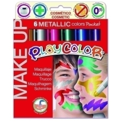 Maquillatge Playcolor Make Up Metallic Pocket De 5 G Caixa De 6 Unitats Assortiment