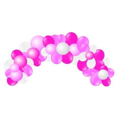 Garlanda Vivalloons Colors Pastís Rosa