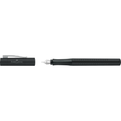 Ploma Faber-Castell Grip 2011 Traç Fi Negre Mate