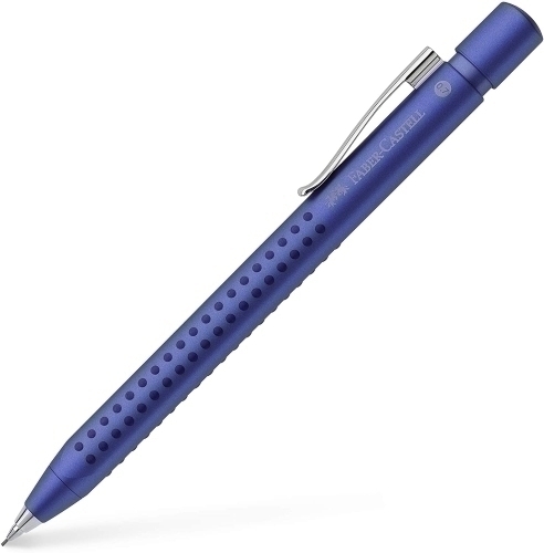 Portamines Faber-Castell Grip 2011 (0,7) Blau Metal·litzat