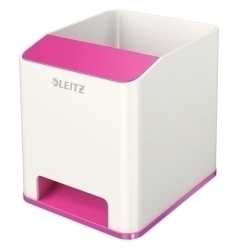 Cubilet Leitz Wow Dual Fucsia Metal·litzat/Blanc