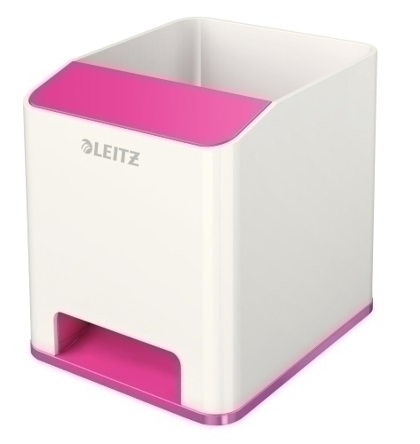Cubilet Leitz Wow Dual Fucsia Metal·litzat/Blanc