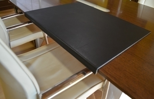 Vade Tomas Carnero Polipiel Scripto Petit 48X36 Cm. Negre