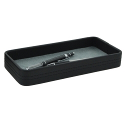 Cubeta Porta Llapis Prems Carner Rectangular Polipell 23X10X3 Cm. Negre