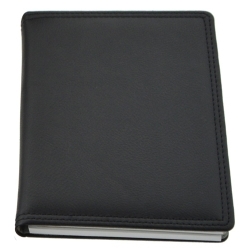 Carpeta De Congressos Preses Carner Polipiel Listin-Bloc 22X17 Cm. Negre