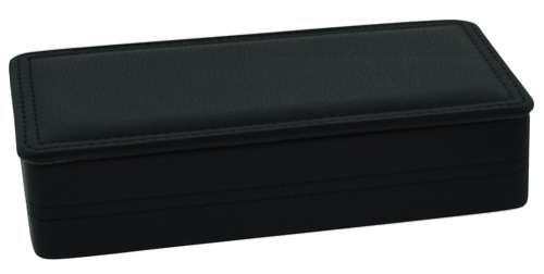 Tabaquera Tomas Carnero Polipiel 21X10X5 Cm. Negre