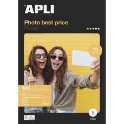 Paper Inkjet Apli Foto A4 140G 100H Glossy (Best Price)