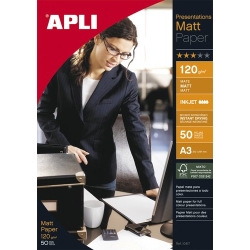 Paper Inkjet Apli Mate A3 120G 50H