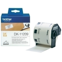 Etiquetes Brother Pretallada Paper Blanc 29X62 Mm Rotllo 800 Uts.Direccion Peq.(Dk11209)