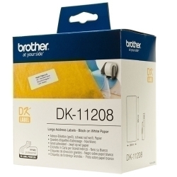 Etiquetes Brother Pretallada Paper Blanc 38X90 Mm Rotllo 400 Uts.Direccion Gde.(Dk11208)