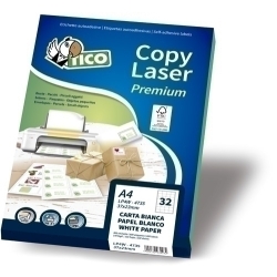 Etiquetes Adh.Impr.Tico A4 Copy Laser Caixa 100H 97X42,3 Mm 1.200 Uts.(Lp4W-9742)