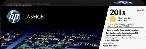 Tòner Hp Cf402X Nº201X Laserjet M252N/M252Dn/M252Dw/M277N/ M277Dn/M277Dw Groc 2.300 Pàg.