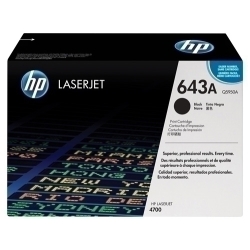 Tòner Hp Q5950A Nº643A Laserjet Color 4700 Negre 11.000 Pàg.