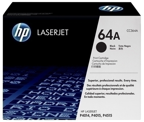 Tòner Hp Cc364A Nº64A Negre Laserjet P4014/4015/4515/4010/4510 10.000 Pàg.