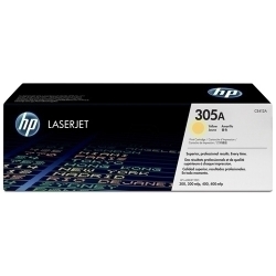 Tòner Hp Ce412A Nº305A Laserjet Color Pro 300/400, M351/451/375/475 Groc 2.600 Pàg.