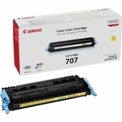 Tòner Canon Crg707Y Groc Lbp-5000/5100 (9421A004) (2.500 Pàg.)