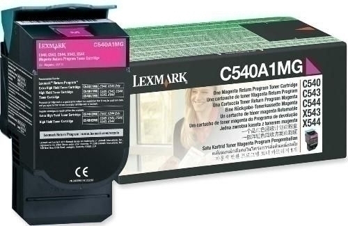 Tòner Lexmark C540A1Mg C540/543/544/X543/544 Magenta (1.000 Pàg.)