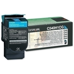 Tòner Lexmark C540H1Cg C540/543/544/X543/544 Cian (2.000 Pàg.)
