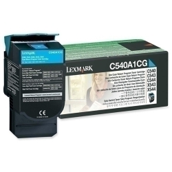 Tòner Lexmark C540A1Cg C540/543/544/X543/544 Cian (1.000 Pàg.)