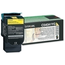 Tòner Lexmark C540A1Yg C540/543/544/X543/544 Groc (1.000 Pàg.)