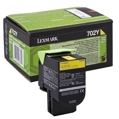 Tòner Lexmark 70C20Y0 Cs310Dn/310N/410Dn/410Dtn/410N/510De/510Dte Groc (1.000 Pag.)