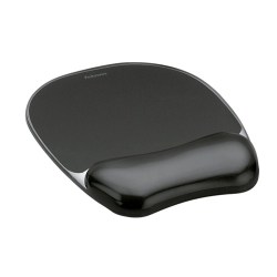 Estoreta Raton Fellowes Amb Reposacanells Gel Negre