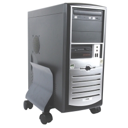 Suport Cpu Fellowes Metalico Amb Rodes Grafit